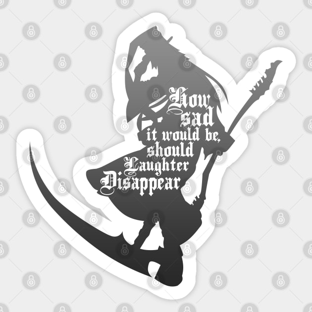 Should Laughter Disappear Sticker by DoctorBadguy